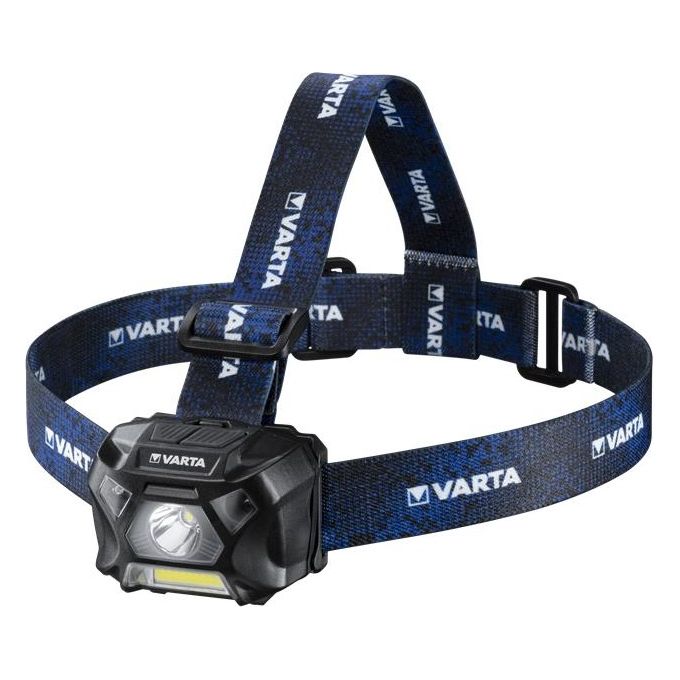 Varta Work Flex Motion Sensor H20 Torcia a Fascia Nero-Blu Led