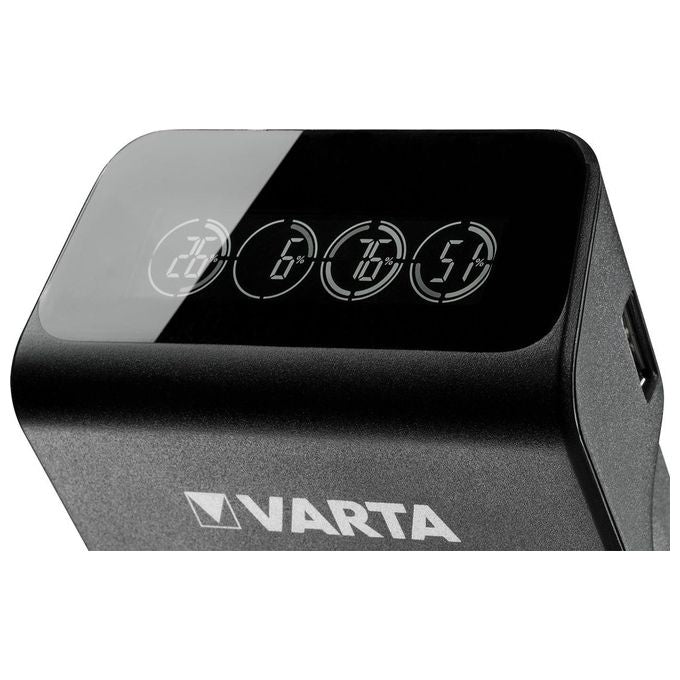 Varta Lcd Plug Charger+ Batteria per Uso Domestico AC