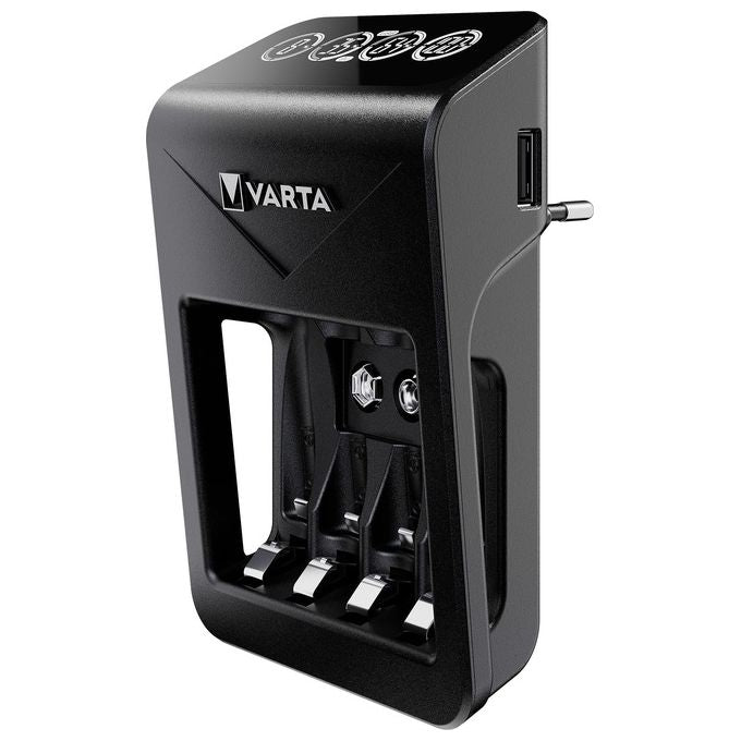Varta Lcd Plug Charger+ Batteria per Uso Domestico AC