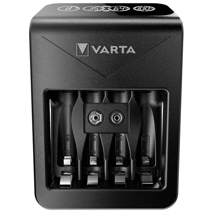 Varta Lcd Plug Charger+ Batteria per Uso Domestico AC