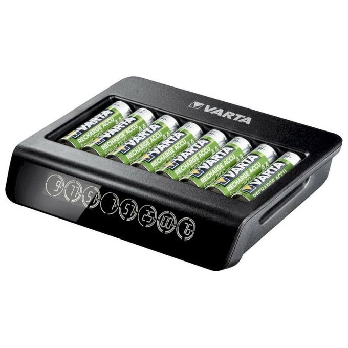 Varta Lcd Multi Charger+ Batteria per Uso Domestico Ac