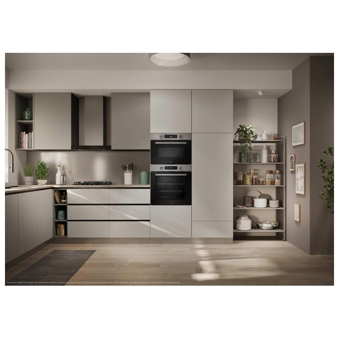 Candy CA6 N5B3EHTX Forno da incasso Elettrico Multifunzione 78 L Classe A++ Easy Steam Wi-Fi hOn 11 Programmi (60x60x60 cm) colore Nero Inox