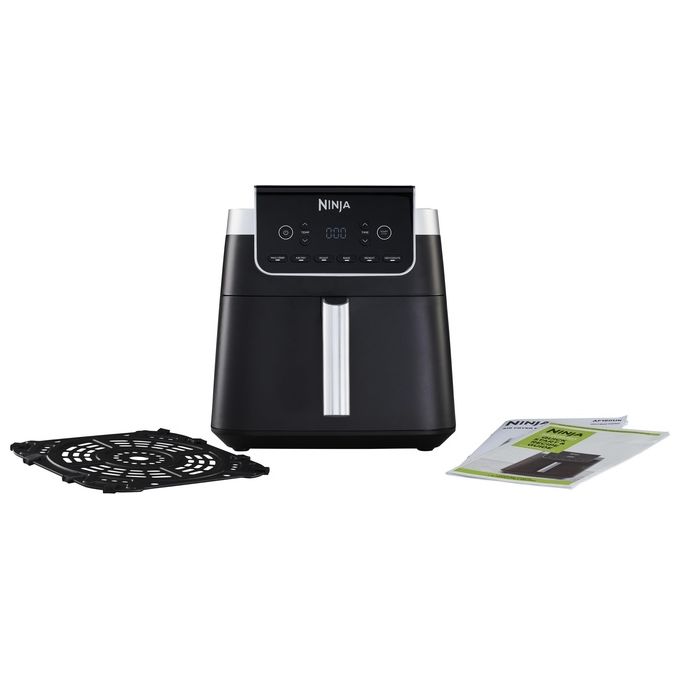 Ninja AF180EU Friggitrice ad aria 6.2 L 2000W 6 Programmi Display Digitale Antiaderente Lavastoviglie colore Nero