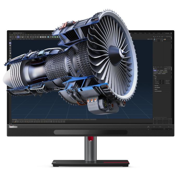 Lenovo 63F1UAT3IT ThinkVision 27 3D Monitor PC 27'' 4K Ultra HD IPS LED HDR10 USB-C 100W colore Nero