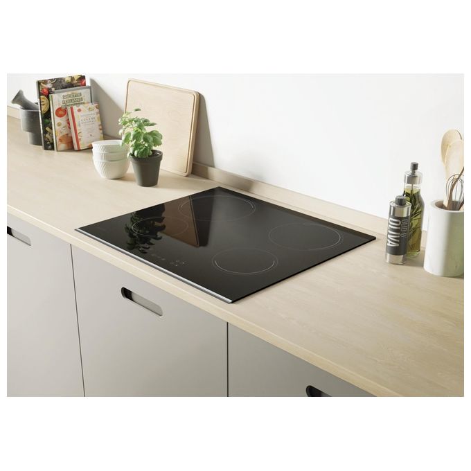 Candy CH64XB Piano cottura 4 Zone 60 cm Nero
