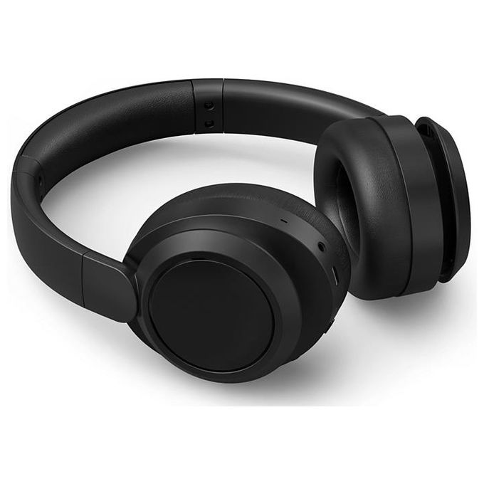 Philips TAH6509BK-00 Serie 6000 Cuffie a Padiglione Wireless ANC Bluetooth 5.3 70h Driver 40mm colore Nero