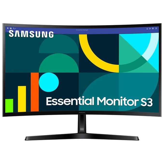 Samsung LS27D366GAUXEN S36GD Monitor PC 27'' Full HD 1920x1080 VA Curvo 1800R 100Hz 4ms HDMI colore Nero