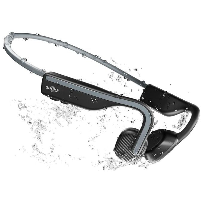Shokz S661GY OpenMove Cuffie Wireless Sport Bluetooth Conduzione Ossea IP55 Autonomia 6 ore colore Grigio