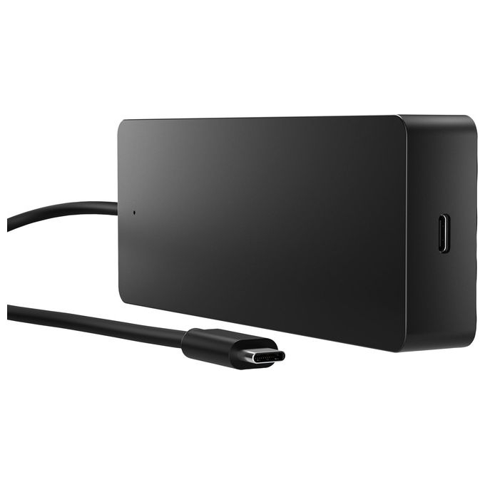 HP 50H55UT Universal USB-C Multiport Hub 7 Porte HDMI 2.0 DisplayPort 1.2 USB-A USB-C Ethernet RJ-45 Gigabit colore Nero
