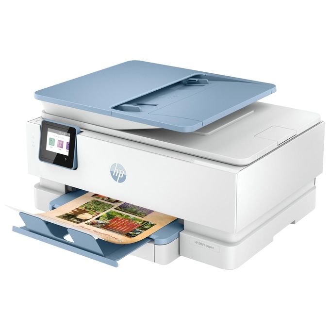 HP 2H2P6B ENVY Inspire 7921e Stampante Multifunzione Inkjet A4 15 ppm Wi-Fi Fronte Retro ADF 35 fogli colore Bianco
