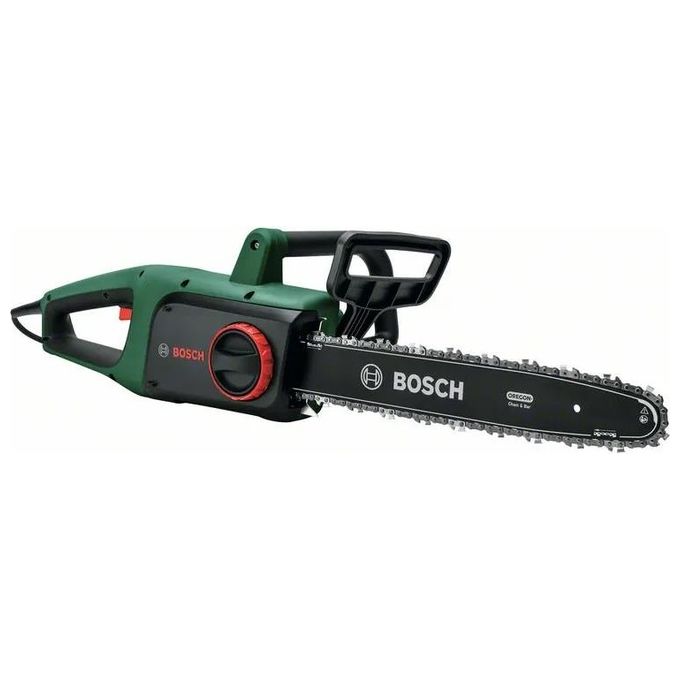 Bosch 06008B8303 UniversalChain 35 Motosega Elettrica 1800 W barra 35 cm 12 m-s Sistema SDS lubrificazione automatica colore Verde