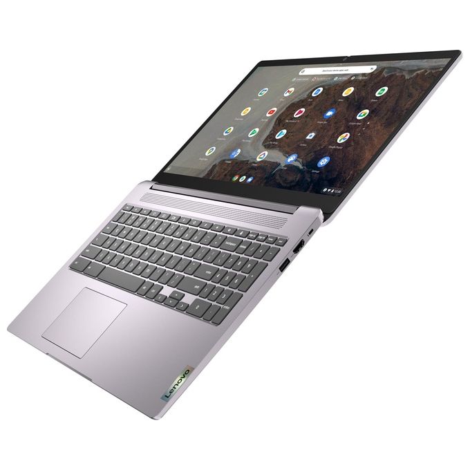 Lenovo 82N4004DIX IdeaPad 3 Chromebook 15.6'' Intel Celeron N4500 8 GB 128 GB eMMC Full HD IPS Wi-Fi 6 ChromeOS colore Grigio