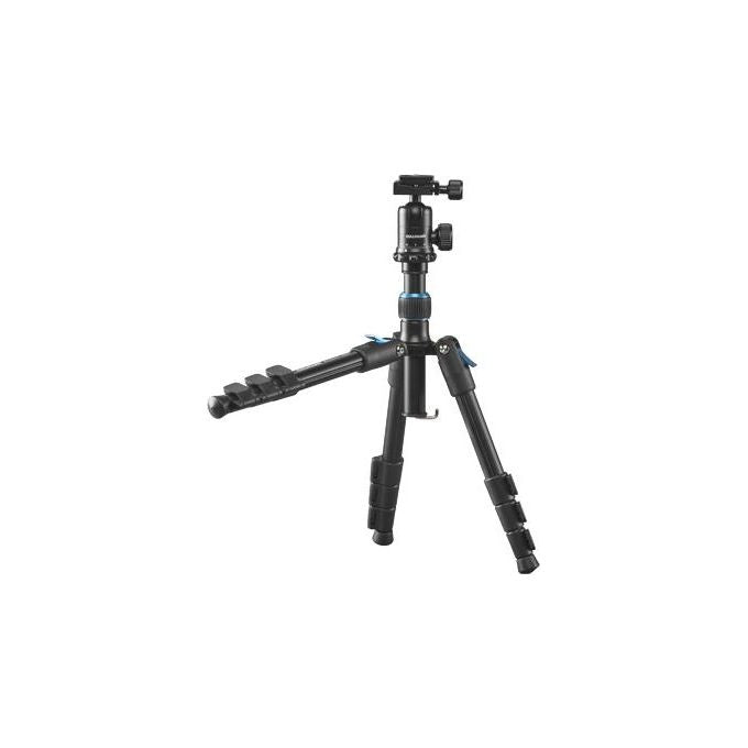 Cullmann 52220 RONDO Treppiede con Testa a Sfera Carico Massimo 3 Kg Altezza Max 89 cm Peso 1.12 Kg colore Nero
