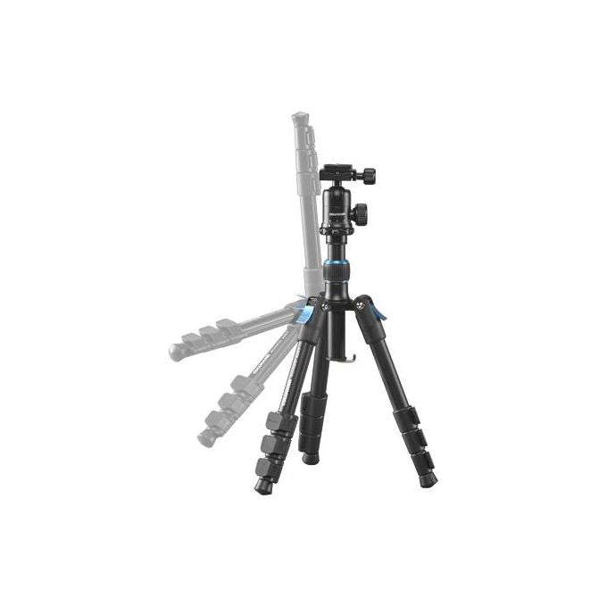 Cullmann 52220 RONDO Treppiede con Testa a Sfera Carico Massimo 3 Kg Altezza Max 89 cm Peso 1.12 Kg colore Nero