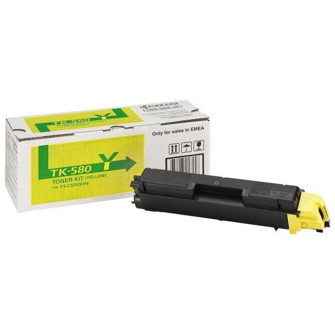 Kyocera Mita Toner Giallo Tk-580y Per Fs-c5150dn