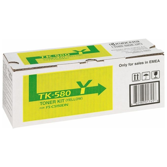 Kyocera Mita Toner Giallo Tk-580y Per Fs-c5150dn