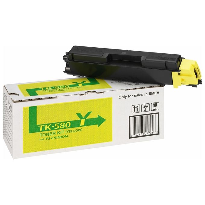 Kyocera Mita Toner Giallo Tk-580y Per Fs-c5150dn
