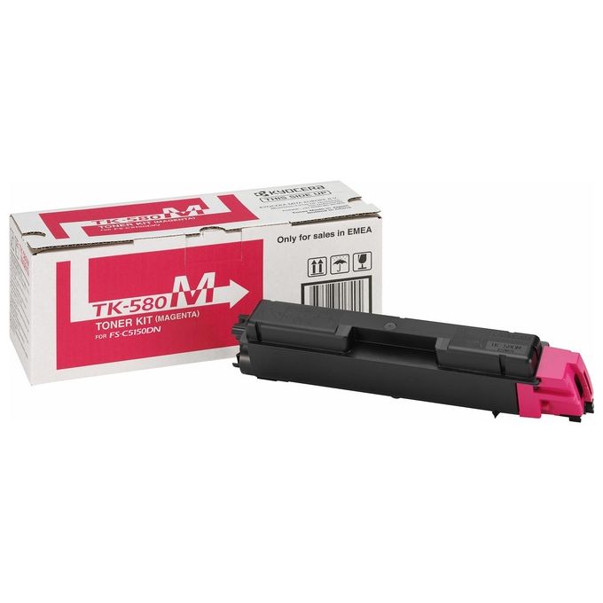 Kyocera Mita Toner Magenta Tk-580m X Fs-c5150dn