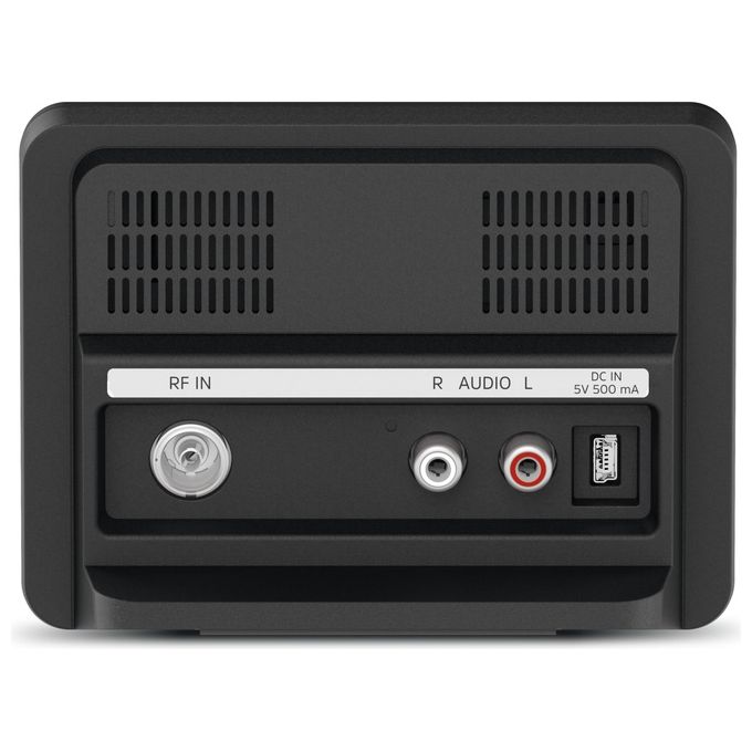 TechniSat 0000-3945 DIGITRADIO 10 C Ricevitore radio DAB+ FM con display TFT 2,8 pollici Bluetooth e telecomando colore Nero Argento