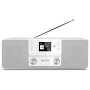 TechniSat 0001-3948 DIGITRADIO 370 CD BT Radio digitale stereo con DAB+ FM Bluetooth lettore CD USB AUX display a colori 10 W colore Bianco