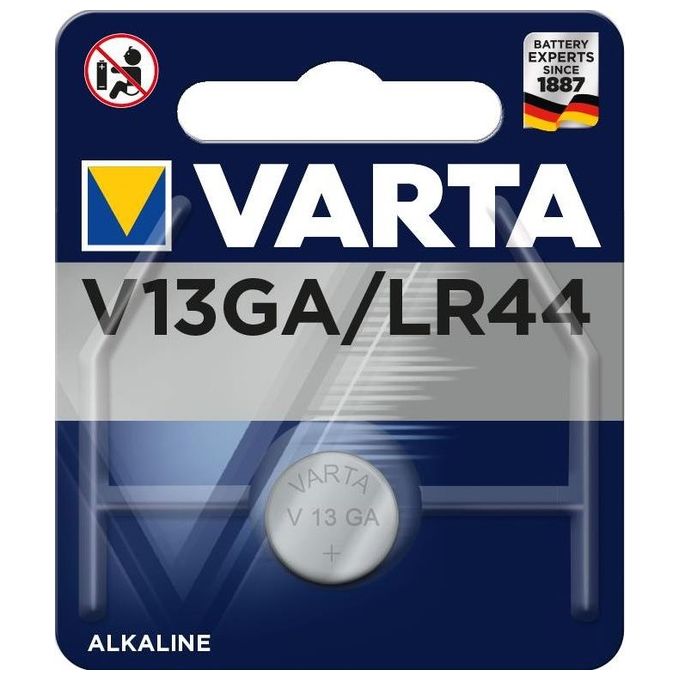 Varta Batteria Alcalina V13GA LR44 1,5V Bottone in Blister - 1 pezzo