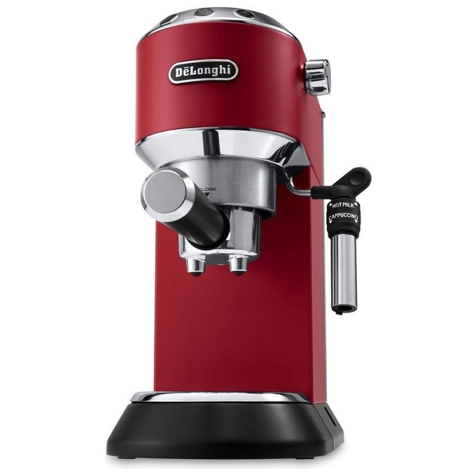 DeLonghi EC685.R Dedica Style Macchina da Caffe' Sistema Manuale Potenza 1300 W Capacita' 1,1 Litri Thermoblock Cappuccino System Rosso