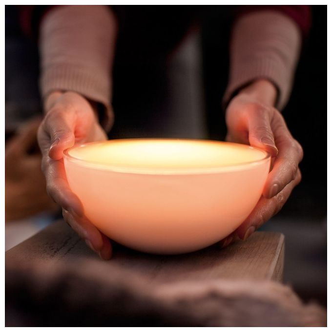 Philips Lampada Portatile Hue Go White e Color Ambiance Smart, Controllo Wireless e Personalizzazione Luminosita'