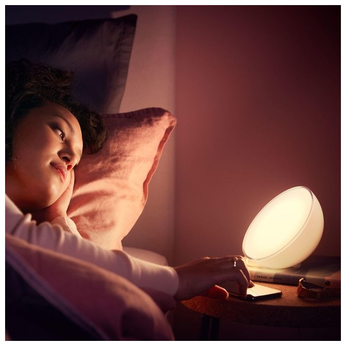 Philips Lampada Portatile Hue Go White e Color Ambiance Smart, Controllo Wireless e Personalizzazione Luminosita'