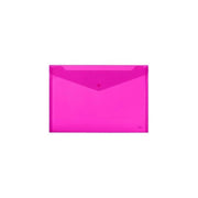 Lebez Confezione 3 Cartelline A4 Fluo con Botton