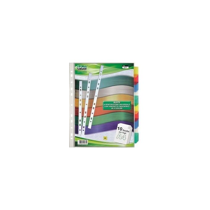 Lebez confezione 10Pz Buste Targhette Indicatrici