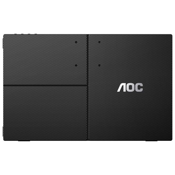 AOC 16T3EA Monitor portatile 15.6'' Full HD IPS USB-C Autopivot flicker-free colore Nero