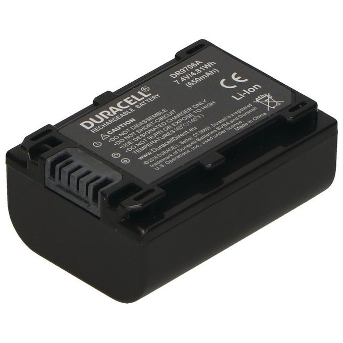 Duracell Batteria Dr9706a Compatibile sony Np-fv50, Np-fv100