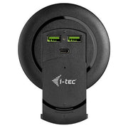 I-tec CHARGER96WD Caricatore da Scrivania Integrato USB-C PD 3.0 3x USB-A QC3.0 96 W colore Nero
