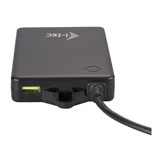 I-tec CHARGER96WD Caricatore da Scrivania Integrato USB-C PD 3.0 3x USB-A QC3.0 96 W colore Nero