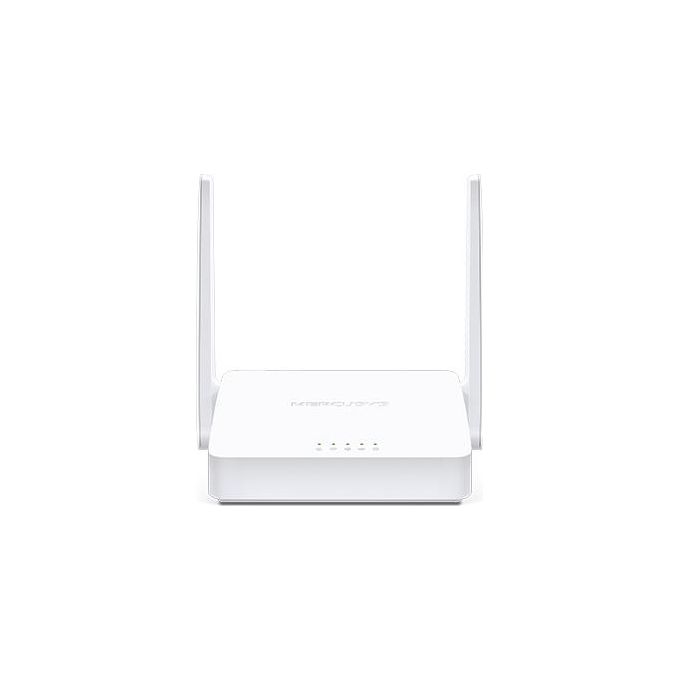 Mercusys MW300D Modem Router ADSL2+ Wi-Fi N300 Banda Singola 2.4 GHz 3 Porte LAN 10-100 Mbps 2 Antenne Esterne colore Bianco
