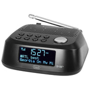 Trevi RC80D4 Radiosveglia Digitale DAB DAB+ FM Display LED Sveglia Radio Cicalino Snooze Sleep colore Nero