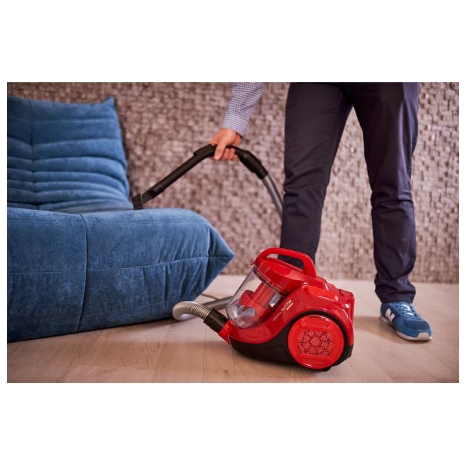 Rowenta RO2913EA Swift Power Cyclonic Aspirapolvere a Traino Senza Sacco Ciclonico 1,2 L 900 W 77 dB colore Rosso