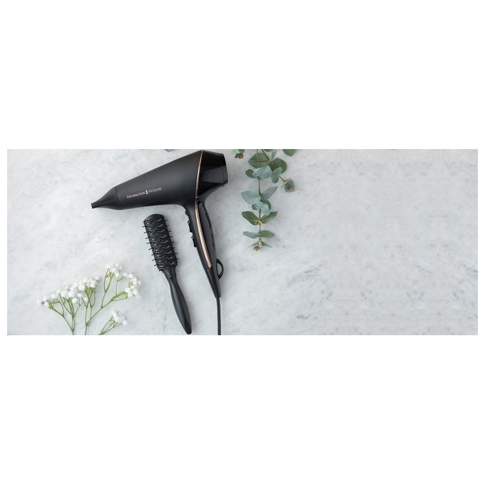 Remington AC9140B PROLuxe Midnight Edition Asciugacapelli 2400 W ionico 2 velocita' 3 temperature concentratore e diffusore colore Nero
