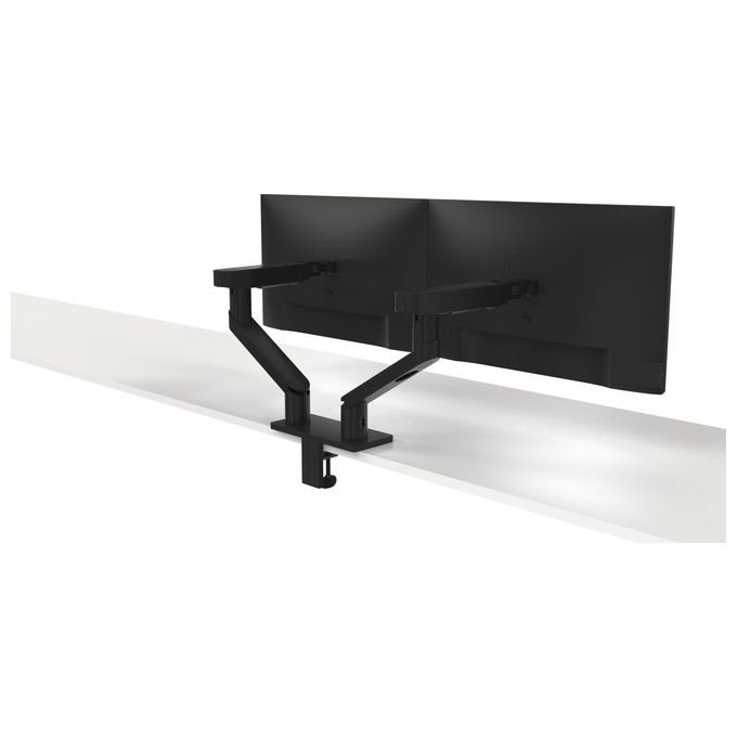 DELL DELL-MDA20 Braccio per doppio monitor Regolabile Altezza 221-487 mm Inclinazione -35° a 80° Rotazione ±90° VESA 100x100 mm colore Nero