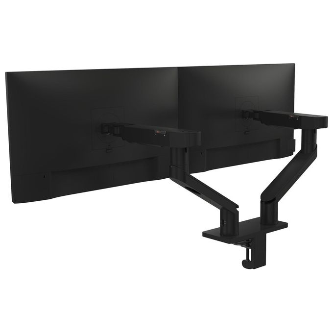 DELL DELL-MDA20 Braccio per doppio monitor Regolabile Altezza 221-487 mm Inclinazione -35° a 80° Rotazione ±90° VESA 100x100 mm colore Nero