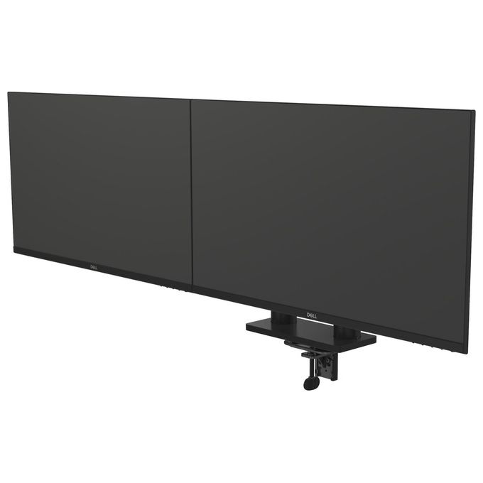 DELL DELL-MDA20 Braccio per doppio monitor Regolabile Altezza 221-487 mm Inclinazione -35° a 80° Rotazione ±90° VESA 100x100 mm colore Nero