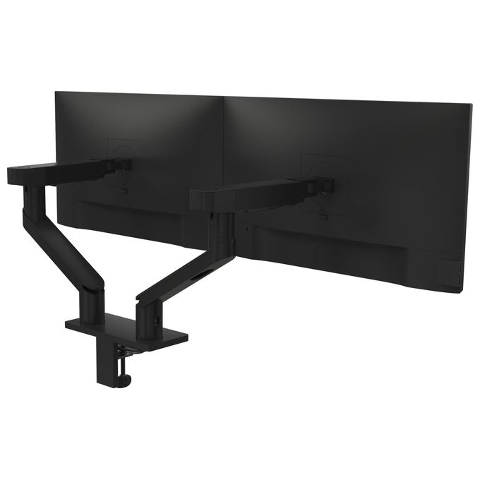 DELL DELL-MDA20 Braccio per doppio monitor Regolabile Altezza 221-487 mm Inclinazione -35° a 80° Rotazione ±90° VESA 100x100 mm colore Nero