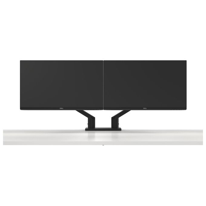 DELL DELL-MDA20 Braccio per doppio monitor Regolabile Altezza 221-487 mm Inclinazione -35° a 80° Rotazione ±90° VESA 100x100 mm colore Nero