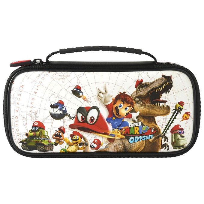 Big Ben Official Mario Odyssey Travel Case Bianco per Nintendo Switch
