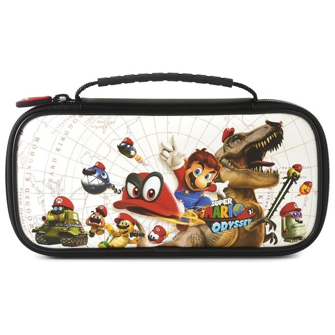 Big Ben Official Mario Odyssey Travel Case Bianco per Nintendo Switch