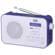 Trevi DAB 7F92 R Radio Portatile Digitale Blu-Bianco