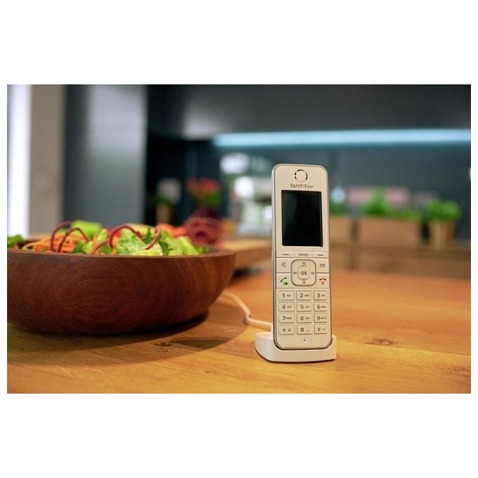 Fritz! C6 International Telefono Dect Bianco Identificatore Di Chiamata