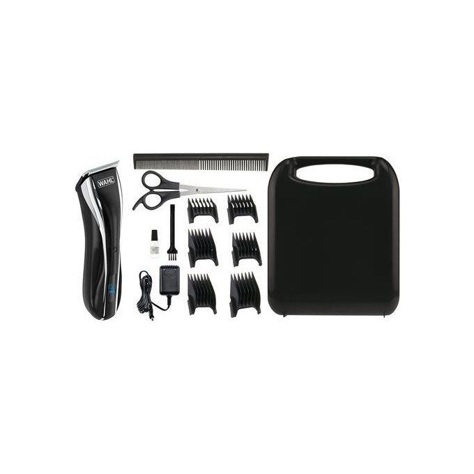 Wahl 1911-0467 Lithium Pro LCD Tagliacapelli senza filo batteria Li-Ion autonomia 100 min 6 pettini colore Nero