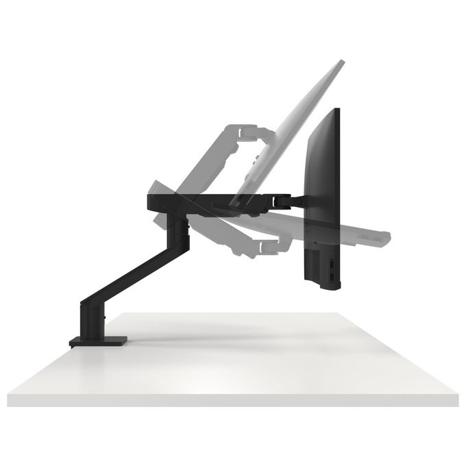 Dell MSA20 Braccio Supporto Monitor Singolo da Scrivania 19'' 38'' 10 Kg VESA 100x100 mm colore Nero