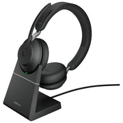 Jabra 26599-989-989 Evolve2 65 Auricolare Wireless A Padiglione Ufficio USB Tipo A Bluetooth Base di Ricarica colore Nero